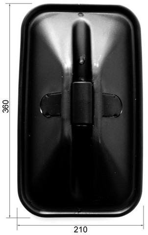 SPECCHIO di ricambio adatto Deutz dx3.50f & dx3.50s Trattore Trekker 260x155 Ø 11-23 mm 